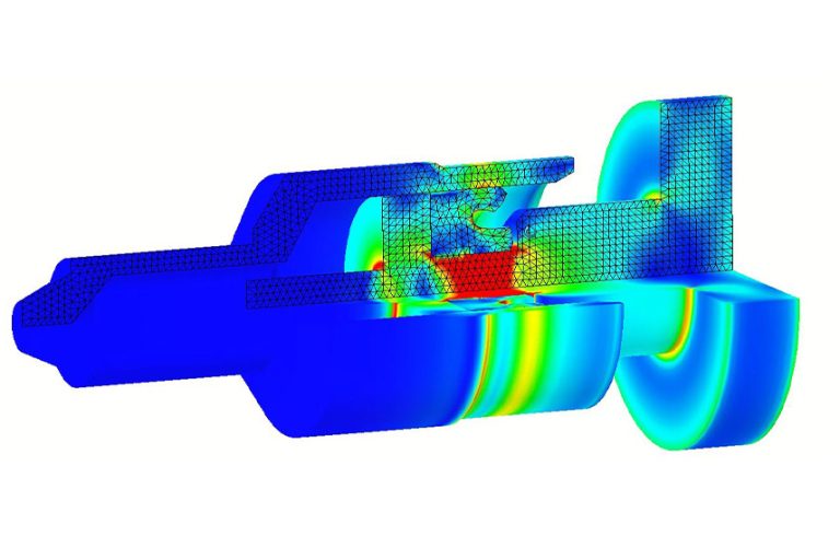 FEA simulation image